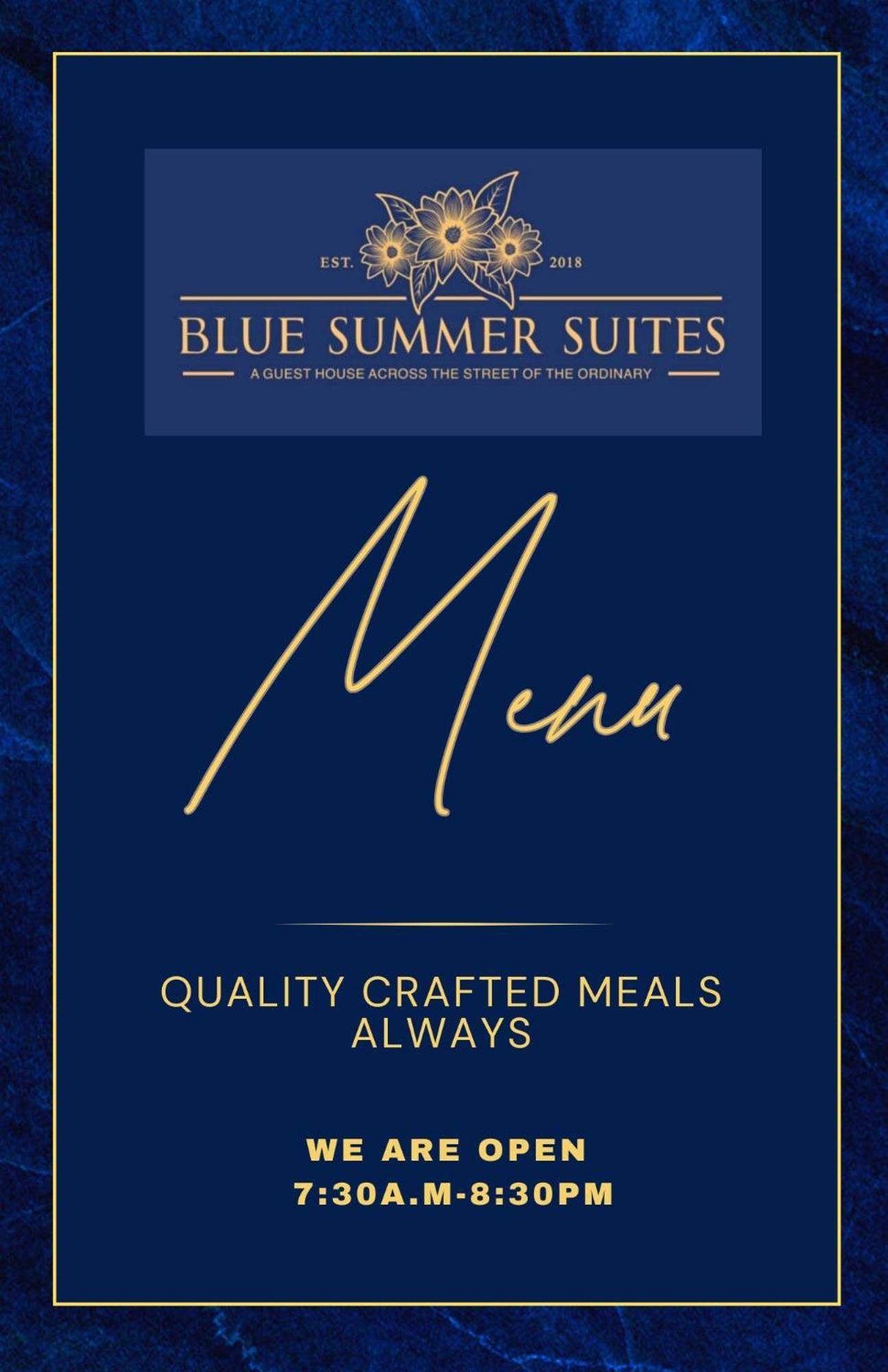 Blue Summer Suites & Restaurant Bingag Eksteriør billede